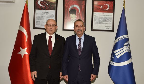 METN KARA'DAN AKAABAT ESNAF VE SANATKARLAR ODASINA ZYARET