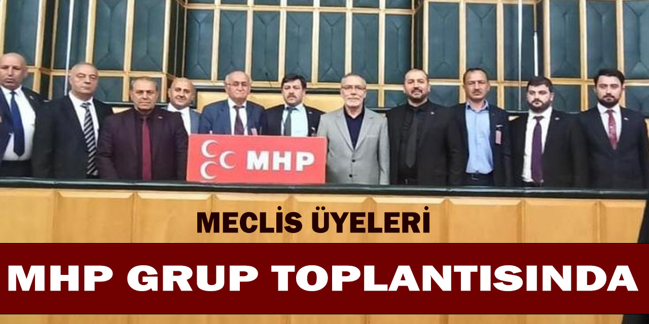 MHP Heyeti TBMM'de
