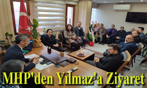 MHP'den Yılmaz'a Ziyaret
