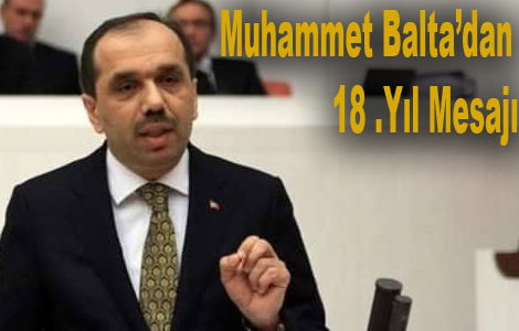 MUHAMMET BALTADAN 18. YIL MESAJI!


