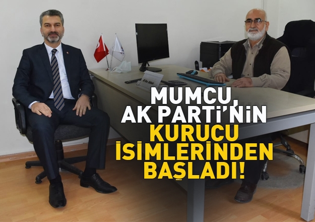 Mumcu, AK Parti'nin kurucu isimlerinden balad! 