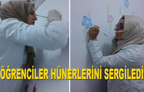 MYO'lu Öğrenciler'den Göz Kamaştıran Çalışma.