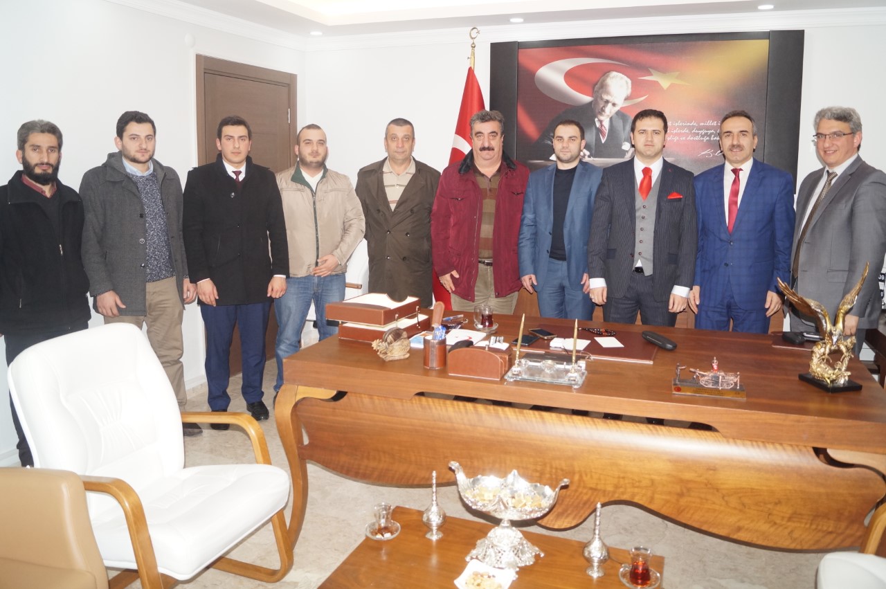 Of Kaymakamına Hoşgeldin Ziyareti.