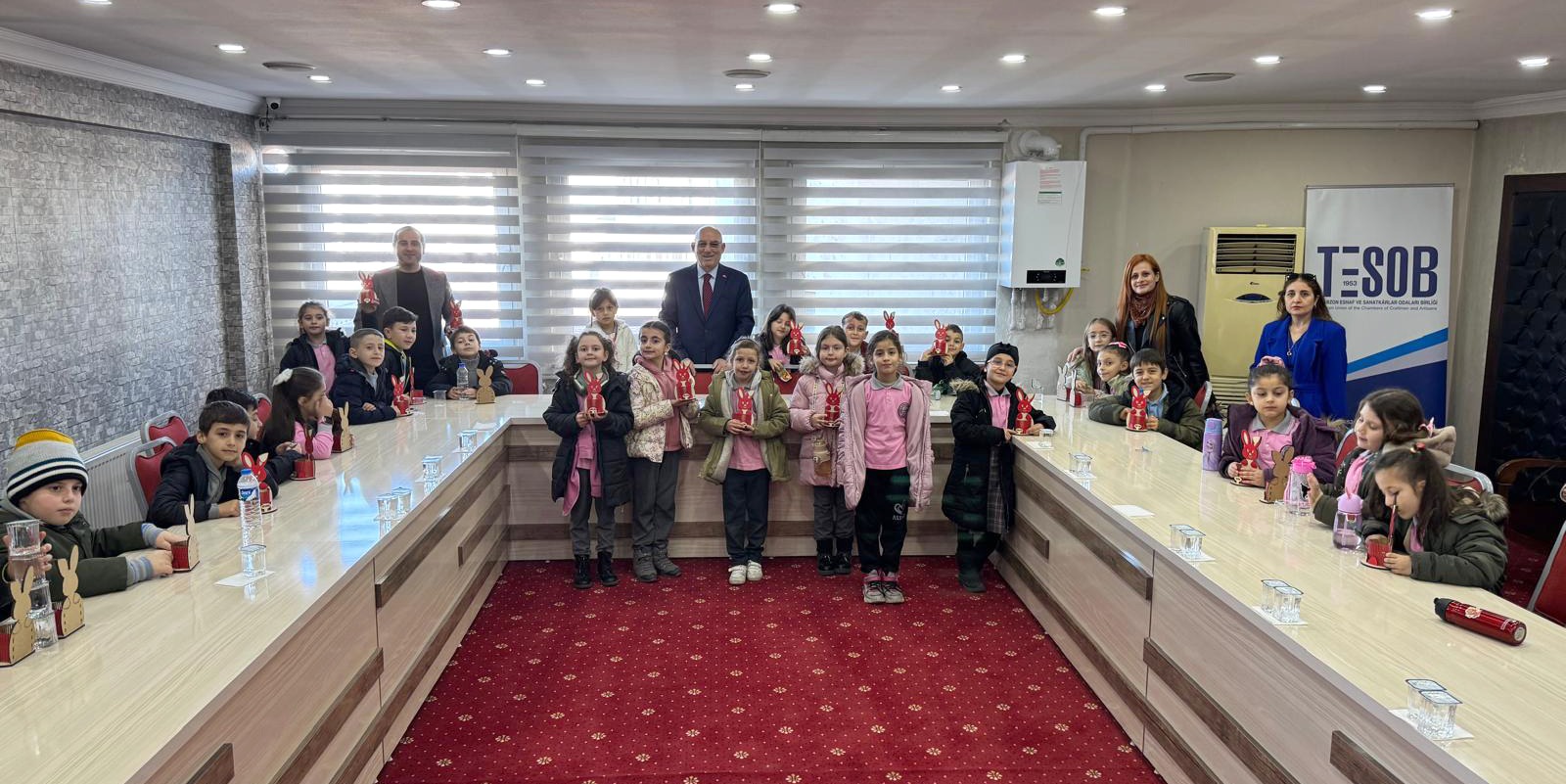 Öğrenciler TESOB’u ziyaret etti, meslekler hakkında bilgi aldı