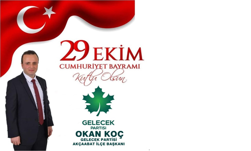 OKAN KO'TAN KUTLAMA MESAJI 