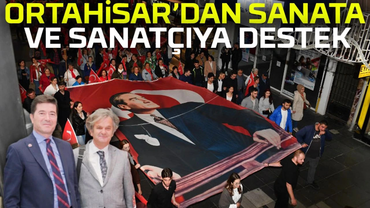 Ortahisarda Sanata Byk Destek! 