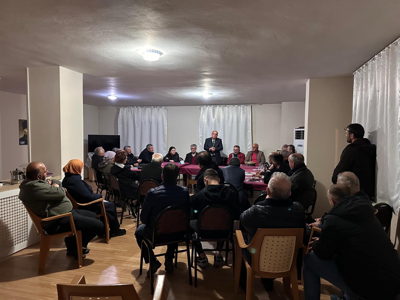 OSMAN KALYONCU SİTE SAKİNLERİ İLE BİR ARAYA GELDİ