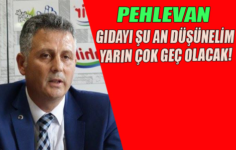 PEHLEVAN:GIDAYI ŞU AN DÜŞÜNELİM, YARIN ÇOK GEÇ OLACAK!