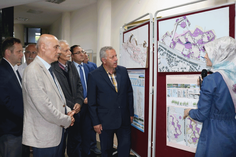 Peyzaj Mimarı Öğrencilerin Projeleri Sergilendi