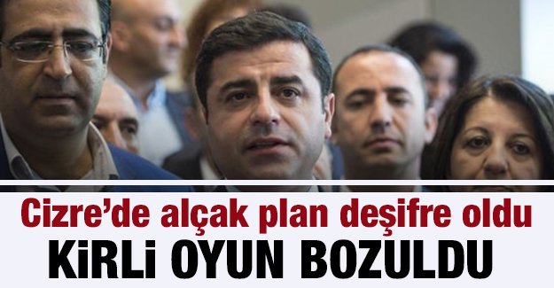 PKK'dan Cizre'de kaos taktii 