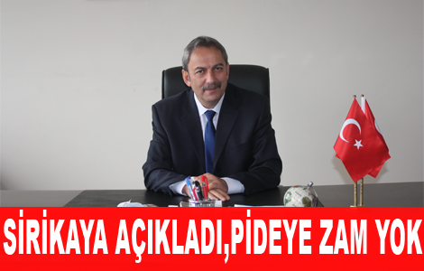 Ramazan Pidesine Zam Yok.