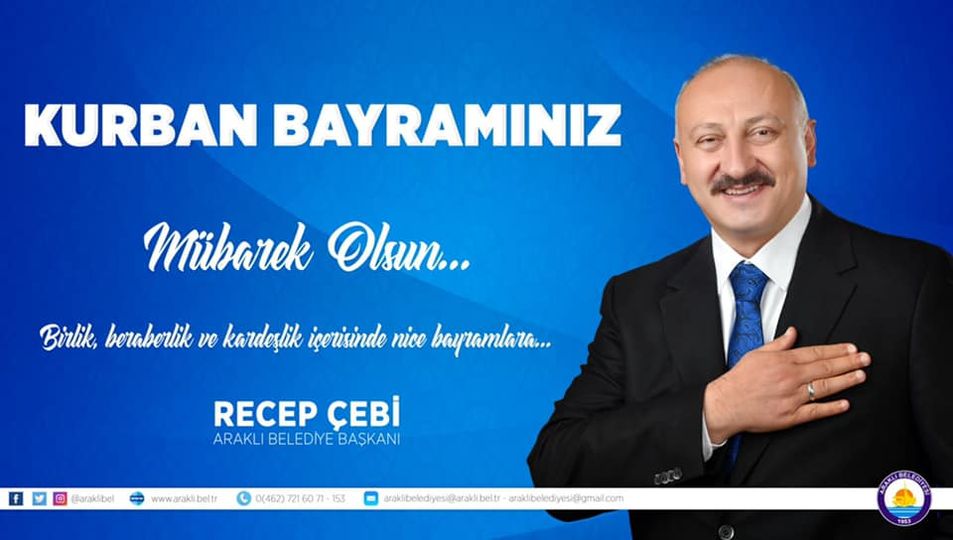 RECEP EB'DEN BAYRAM KUTLAMASI