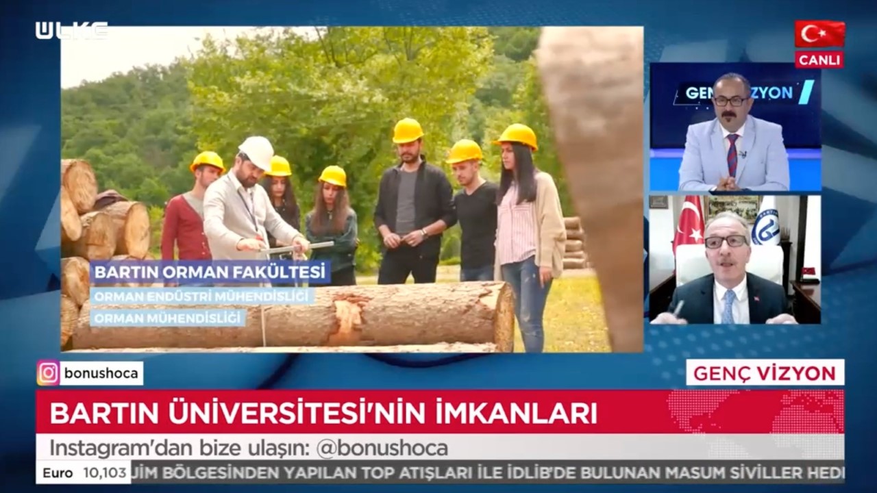 REKTR UZUN LKE TV CANLI YAYININA KATILDI.