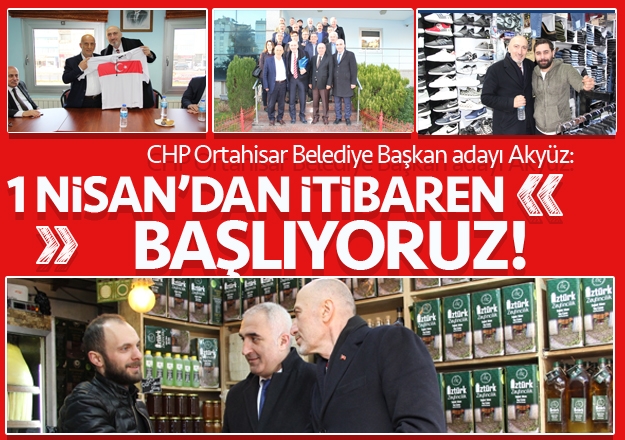 Salih Akyz '1 Nisan'dan itibaren balyoruz' 