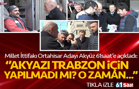 Salih Akyüz’den çarpıcı açıklamalar.