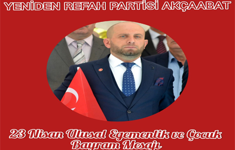 Sanadıkçı'dan 23 Nisan mesajı.