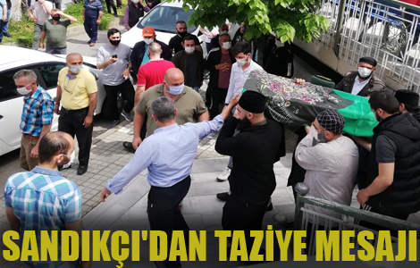 SANDIKÇI'DAN TAZİYE MESAJI