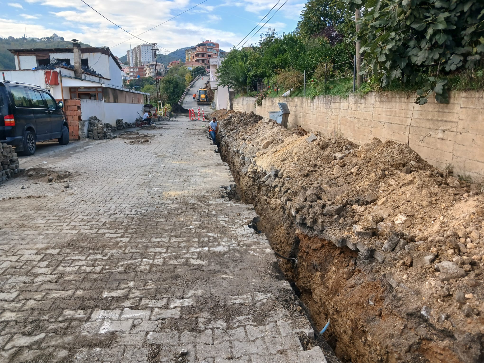 SARITAŞ DOĞALGAZLANIYOR