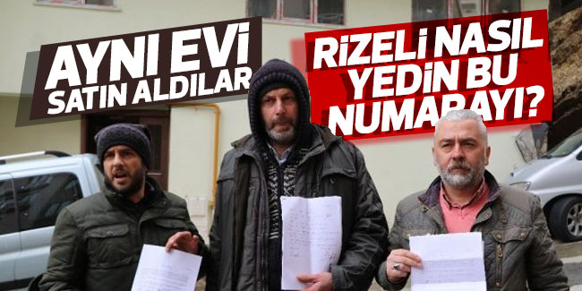 Satın aldıkları daire başkalarına da satıldı