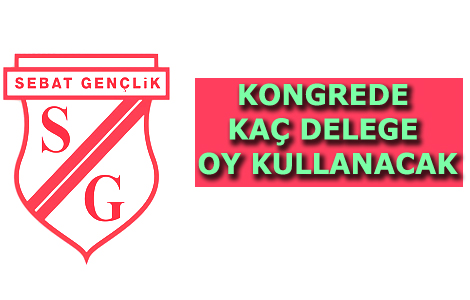 SEBAT GENLKSPOR KONGRESNDE KA GELEGE OY KULLANACAK
