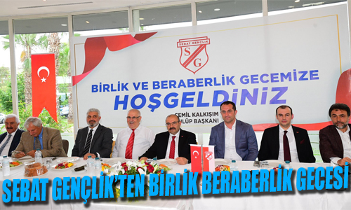 Sebat genlikspor Kulb birlik beraberlik gecesi dzenledi.