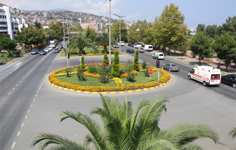 ehir Merkezine 50 Bin iek Dikildi