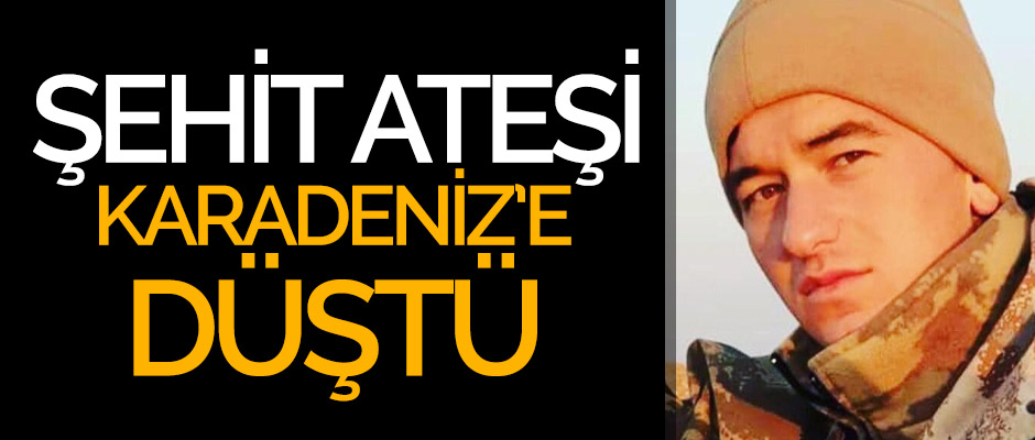 Şehitlerin baba ocağına ateş düştü 