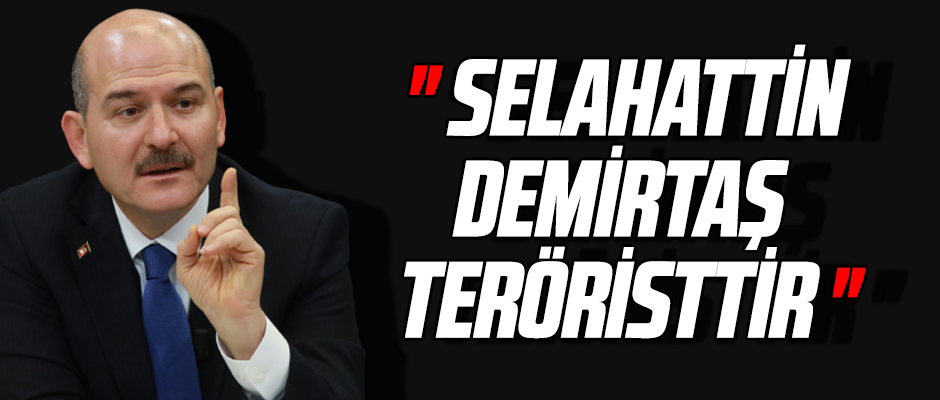 'SELAHATTİN DEMİRTAŞ TERÖRİSTTİR'