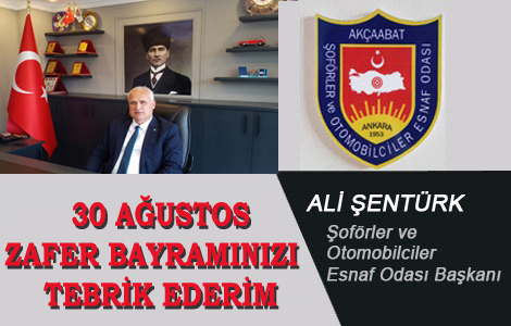 ENTRK'TEN 30 AUSTOS MESAJI