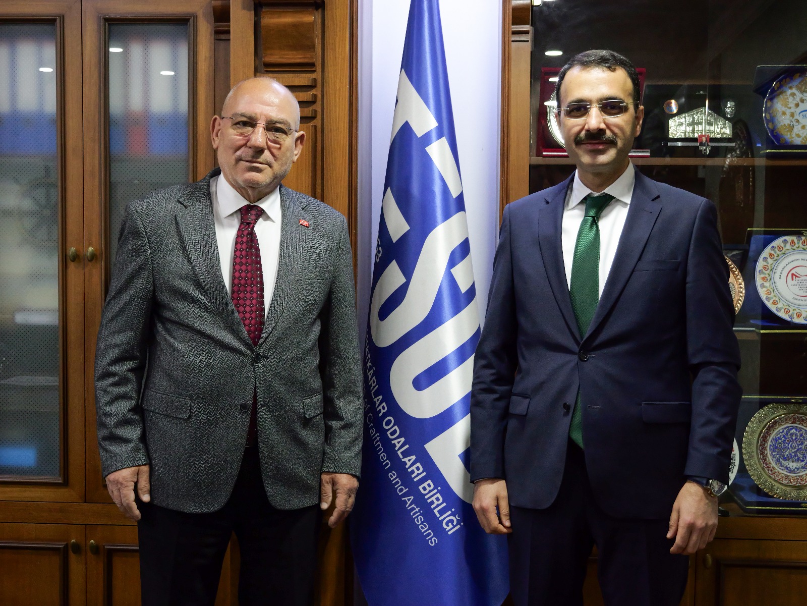 SGK İl Müdürü Akbay'dan TESOB’a ziyaret