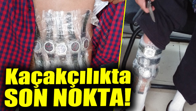 Sınırda saat kaçakçılığı