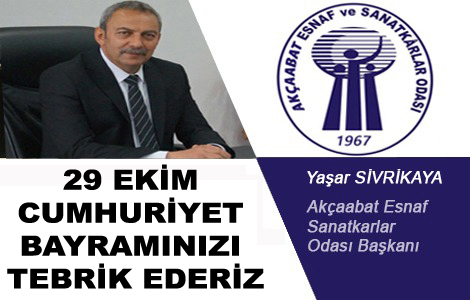 SVRKAYA'DAN 29 EKM MESAJI