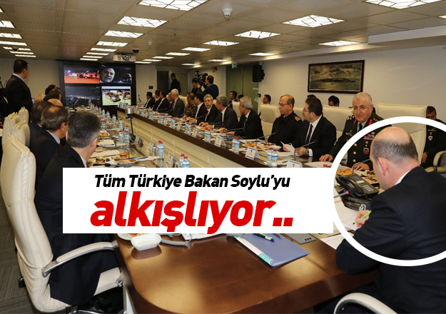 Soylu Bu Operasyonu Canl ynetti! 