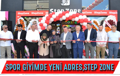 SPOR GİYİMDE YENİ ADRES: STEPZONE