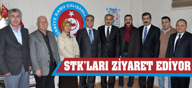 STK'lar ziyaret ediyor
