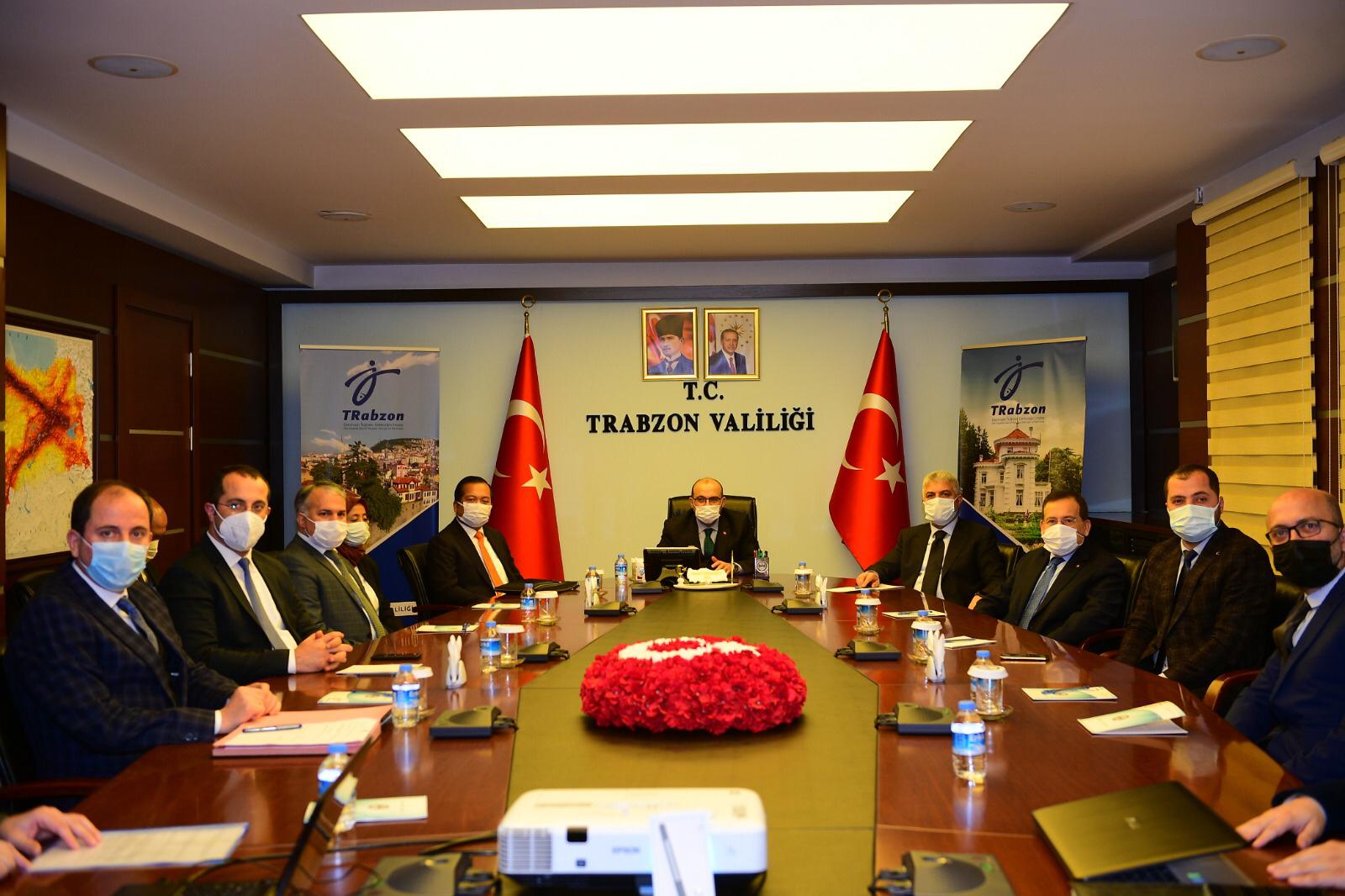 TBMM Endonezya Dostluk Grubu Başkanı Dr. Adnan Günnar ile Endonezya Büyükelçisinin Trabzon Ziyareti