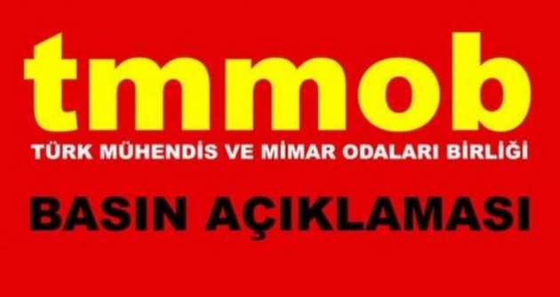 TMMOB'den Basın Açıklaması