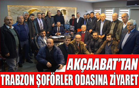 TRABAZON ŞOFÖRLER ODASINA ZİYARET