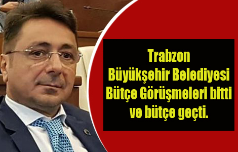 Trabzon Bykehir Belediyesi Bte Grmeleri bitti ve bte geti.