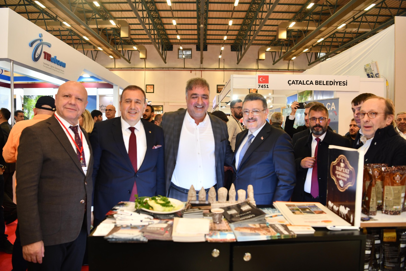 Trabzon EMITT Fuarnda tantlyor
