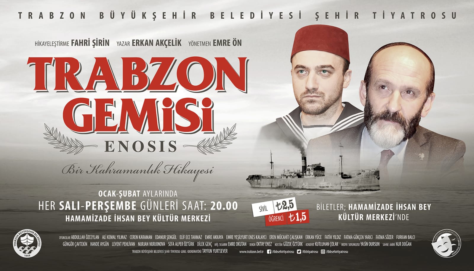 Trabzon Gemisi Enosis adl oyun youn ilgi gryor

