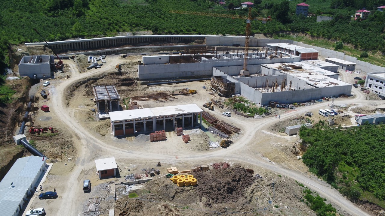 TRABZON MESUYU SALE HATTINDA VE MESUYU ARITMA TESSNDE ALIMALAR TM HIZIYLA DEVAM EDYOR

