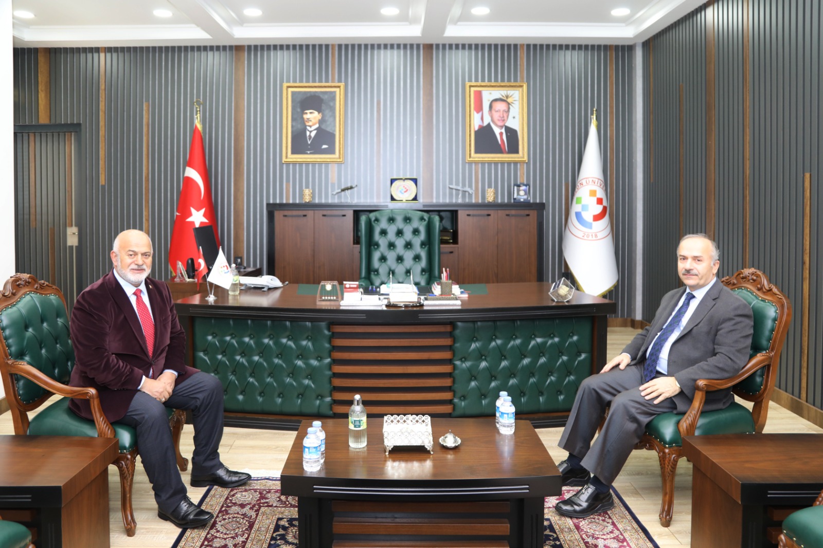 Trabzon İl Müftüsü Aydın’dan Rektör Âşıkkutlu’ya İade-i Ziyaret