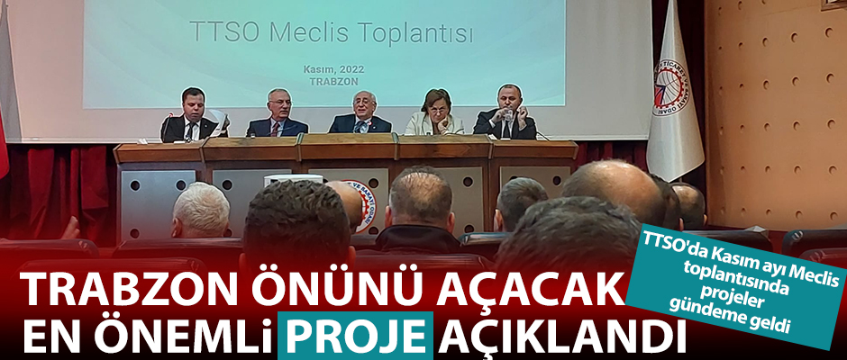 Trabzon nn aacak en nemli proje akland