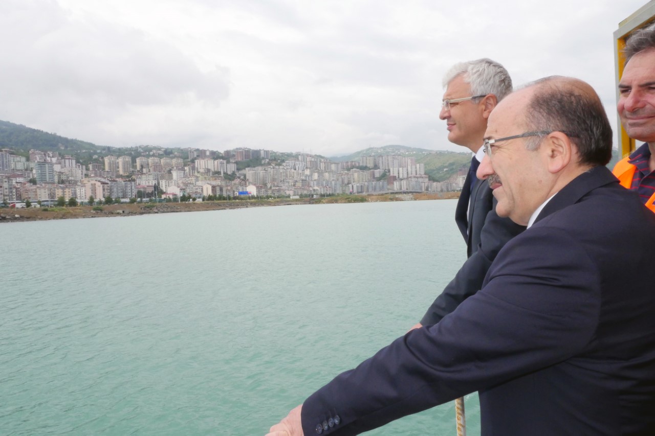 Trabzon sahili Karadenizin ilgi oda haline gelecek


