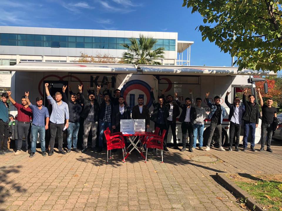 Trabzon Ülkü Ocakları Kan Bağışında Bulundu