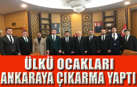 Trabzon lk Ocaklarndan Ankara ziyareti

