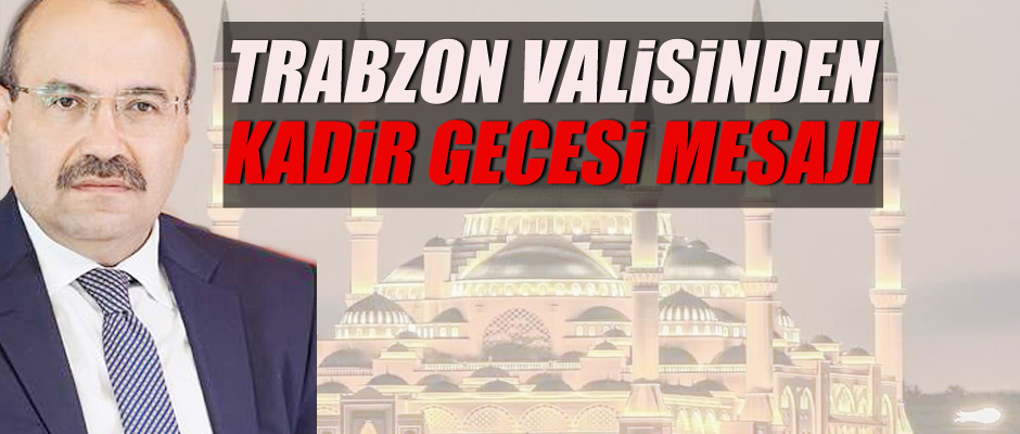 TRABZON VALS, KADiR GECESi'Ni KUTLADI 
