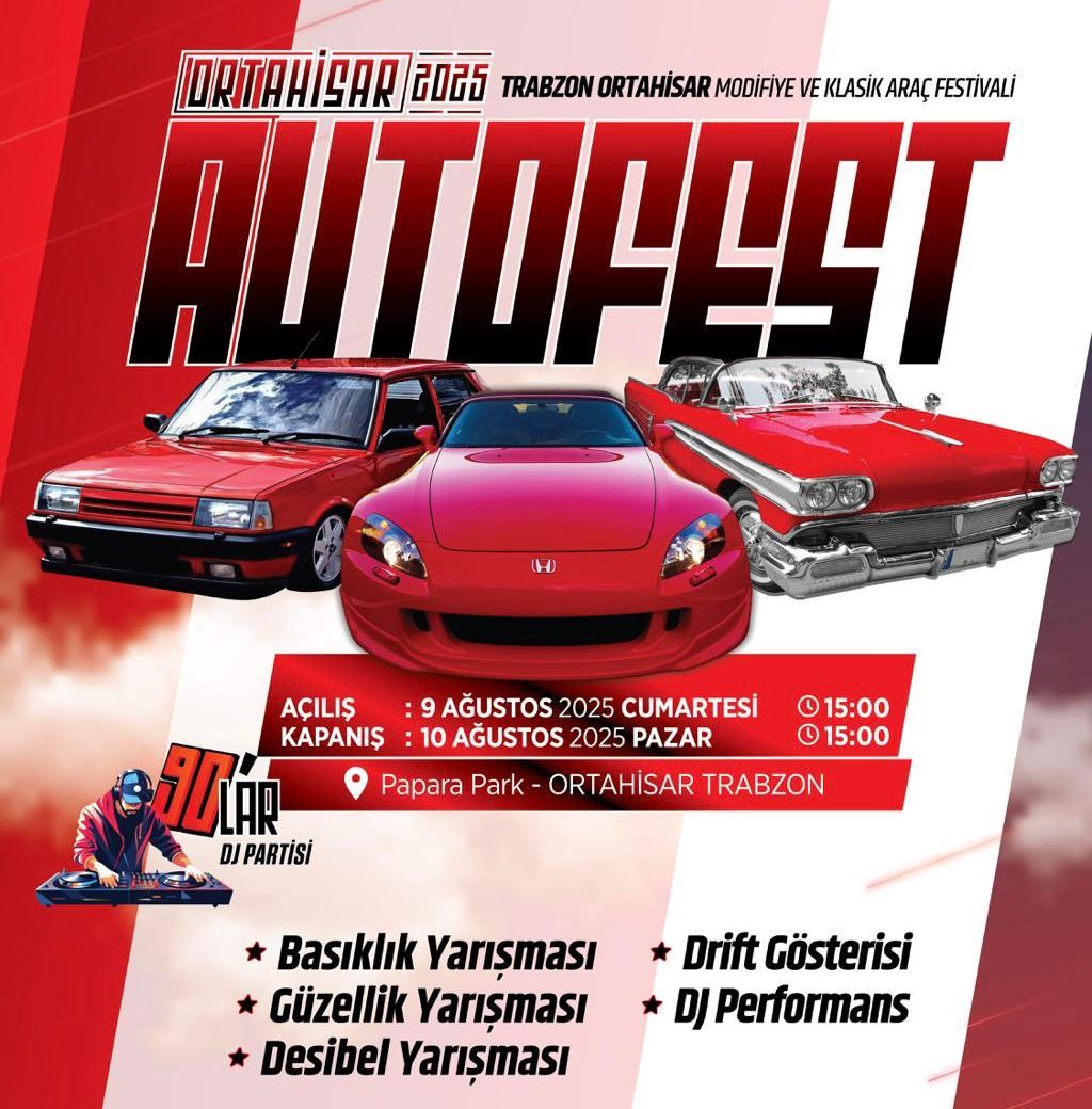 Trabzonda dev festival balyor
