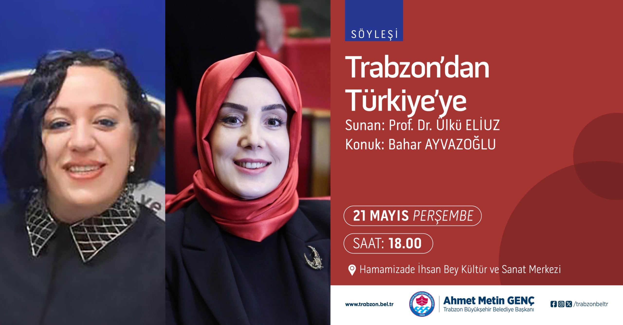 TRABZON’DA MAYIS AYI SANATLA ŞENLENİYOR